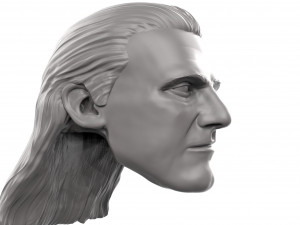 oleg krat 3d printable action figure portrait sculpt Modelo de Impressão 3D