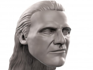 oleg krat 3d printable action figure portrait sculpt Modelo de Impressão 3D