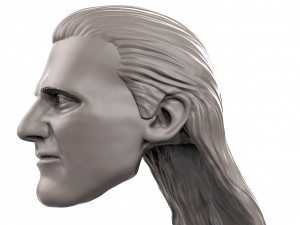 oleg krat 3d printable action figure portrait sculpt Modelo de Impressão 3D