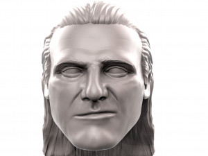 oleg krat 3d printable action figure portrait sculpt Modelo de Impressão 3D