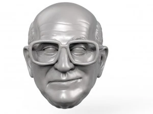 Uncle Junior Soprano Dominic Chianese action figure head 3D Print Model