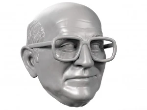 Uncle Junior Soprano Dominic Chianese action figure head 3D Print Model
