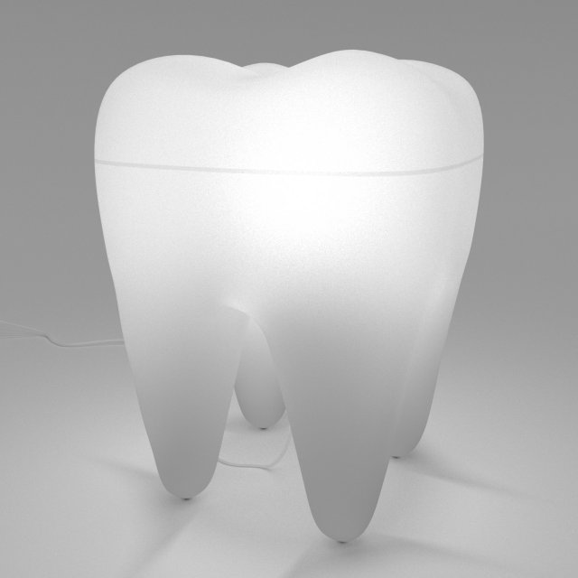 chair tooth Modelo 3D .c4d .max .obj .3ds .fbx .stl .blend 