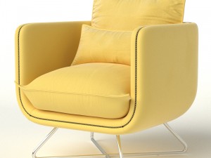 tahoe armchair 3D 모델