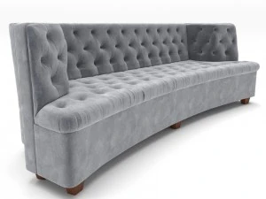 소파 광택 3D 모델