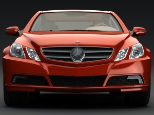 mercedes-benz e-class sports coupe 2010 3D Модель