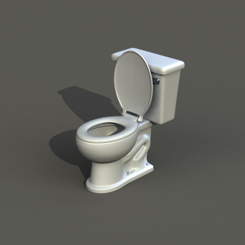 Classic toilet Models in 3DExport