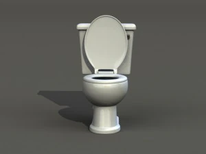 classic toilet 3D Model