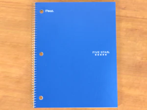 caderno espiral Modelo 3D