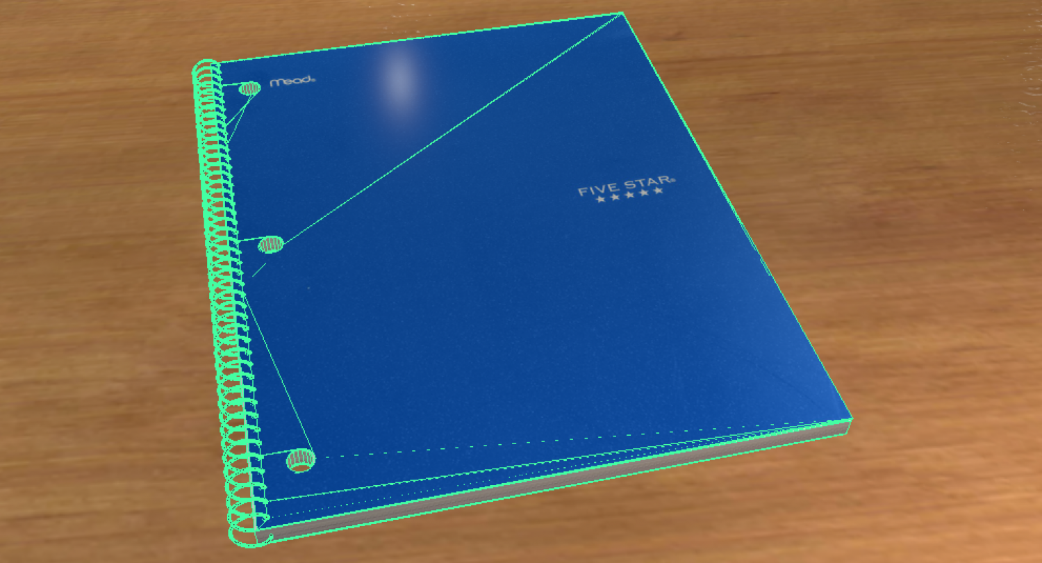 Spiral Notebook Free 3D Model in Household Items 3DExport