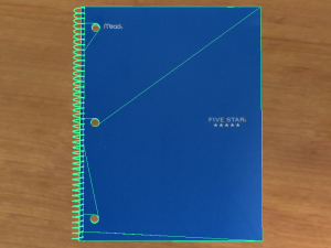 spiral notebook Modelo 3D