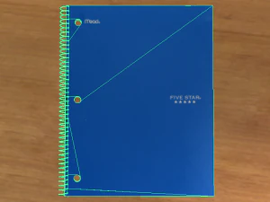 caderno espiral Modelo 3D