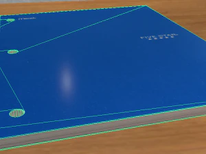 caderno espiral Modelo 3D