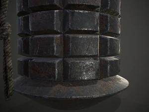 ww2 japanese type 97 grenade 3D Model