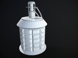 ww2 japanese type 97 grenade 3D मॉडल