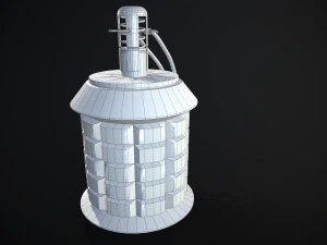 ww2 japanese type 97 grenade 3D Model