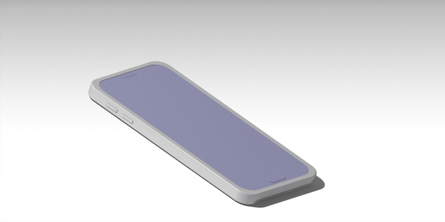 samsung galaxy s6 smart phone case 3D Baskı Modeli .c4d .max .obj .3ds .fbx .stl .blend 