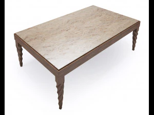 3d center table 3D Model