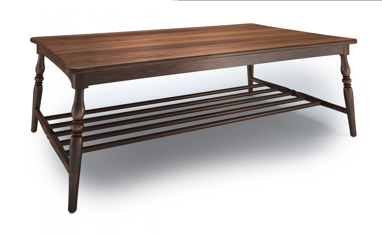 3d rectangular center table 3D Model .c4d .max .obj .3ds .fbx .stl .blend