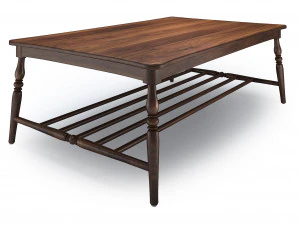 3d rectangular center table 3D Model