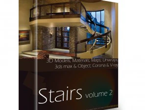 schody tom 2 Model 3D