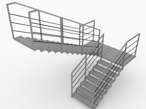 stairs vol2 Modelo 3D
