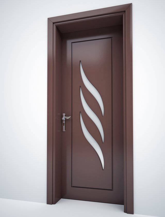 interior door 3D मॉडल .c4d .max .obj .3ds .fbx .stl .blend 