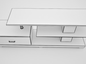 tv table modern 3D Модель