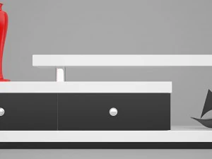 tabel tv 3 piece 3D Model