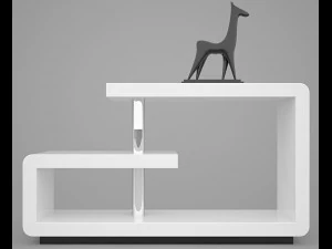 tabel tv 3 piece 3D Model