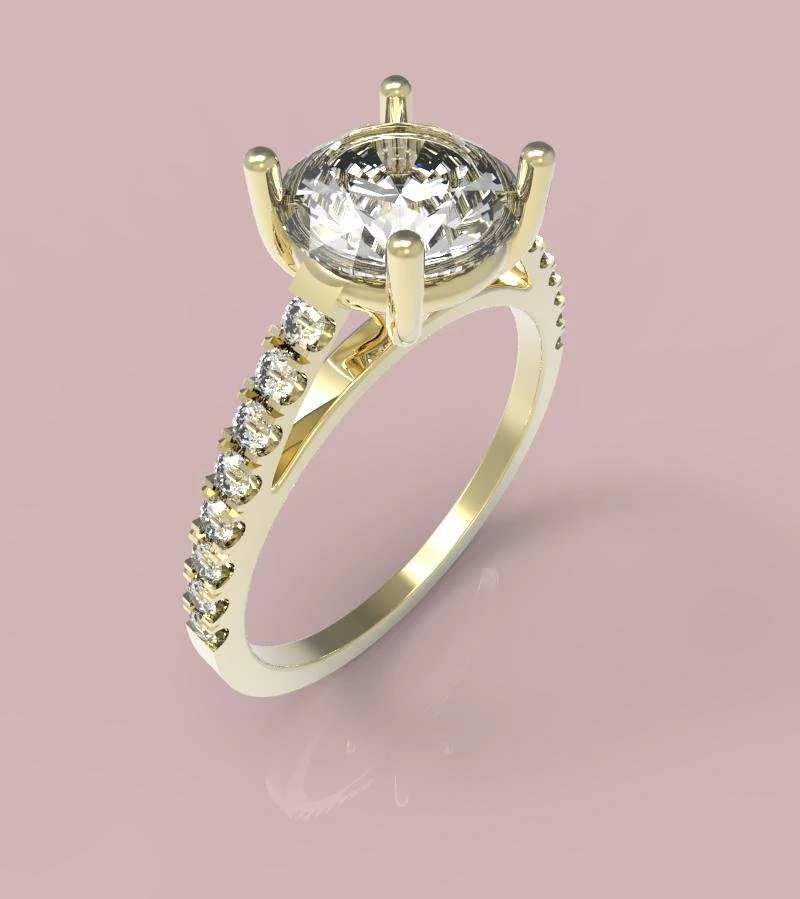 ring 3D Print Model .c4d .max .obj .3ds .fbx .stl .blend 