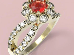 кільце 3D Принт Модель