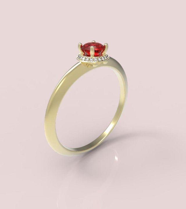 ring 3D Print Model .c4d .max .obj .3ds .fbx .stl .blend 