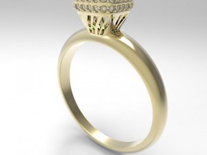 ring box 3Dプリントモデル