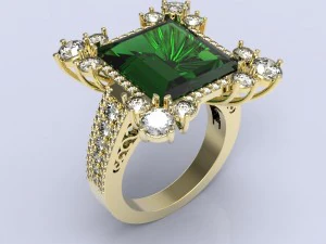 caixa de anel Modelo de Impressão 3D