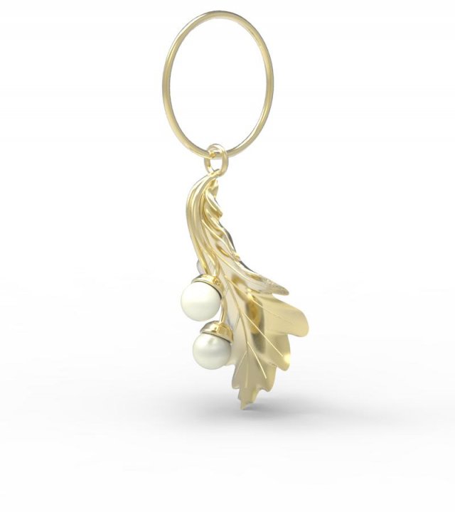 earrings Model Cetak 3D .c4d .max .obj .3ds .fbx .stl .blend 