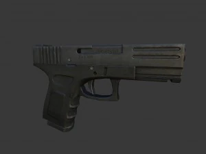 pistola Modello 3D