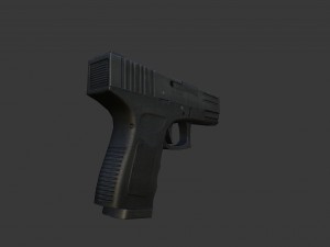 handpistol 3Dモデル