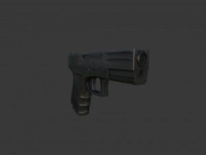 handpistol 3Dモデル