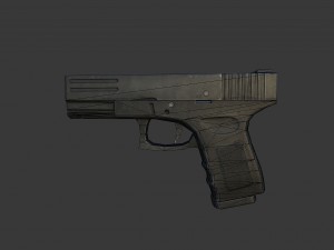 handpistol 3Dモデル