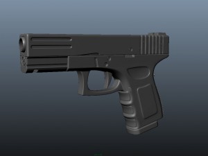 handpistol 3Dモデル