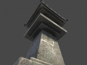 budynek do dekoracji Model 3D