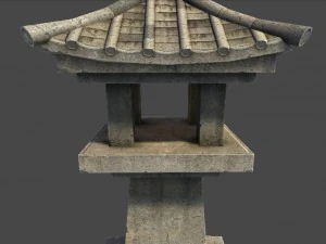 budynek do dekoracji Model 3D