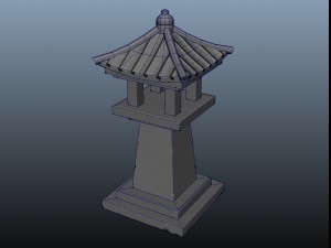 building for decoration 3Dモデル
