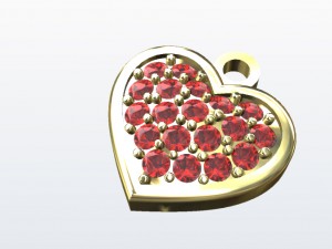 heart 3D Print Model