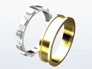 戒指 3D 打印模型