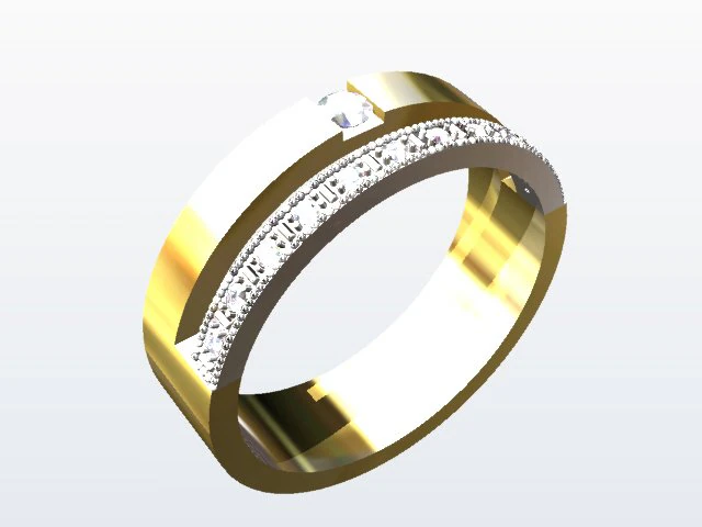 ring 3 3D Print Model .c4d .max .obj .3ds .fbx .stl .blend 