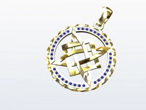 ペンダント 3Dプリントモデル