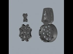 ペンダント2 3Dプリントモデル