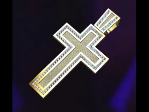 cross pendant 3D Print Model